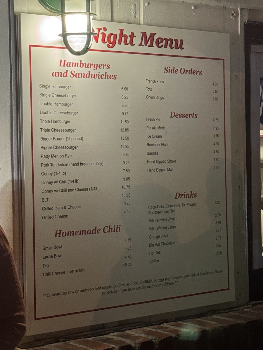 Town Topic Hamburgers Broadway Menu - Image 3